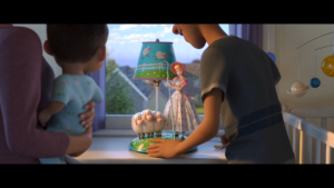 女の子の家にもらわれたボー