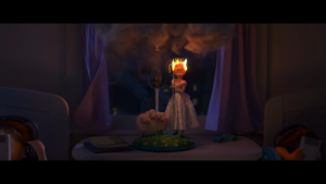 帽子が燃えるボー